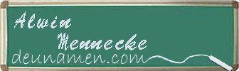Alwin Mennecke Visitenkarte